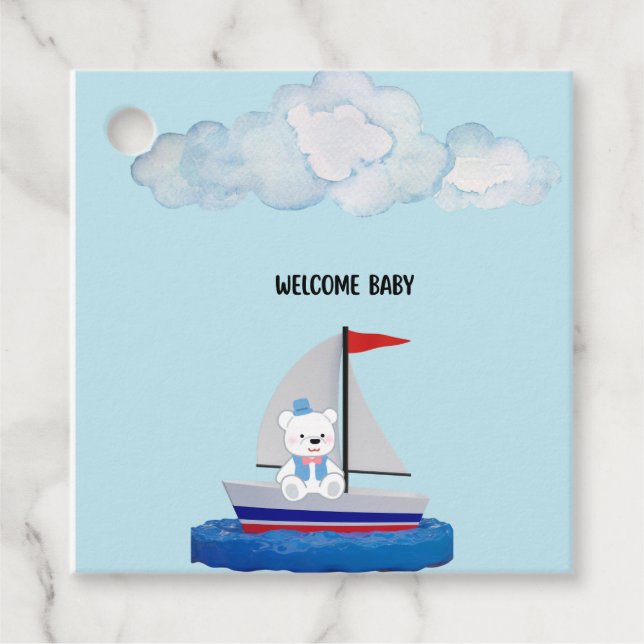 Etiquetas Para Lembrancinhas Custom Baby Bib (Frente)