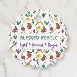 Etiquetas Para Lembrancinhas Custom Blessed Imbolc Light Renewal Brigid 