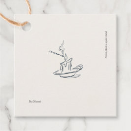 Etiquetas Para Lembrancinhas Custom Introvert minimalist Gift Favor Tags