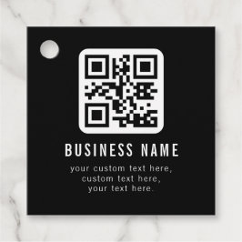 Etiquetas Para Lembrancinhas Customizable QR Code & Editable Text Design