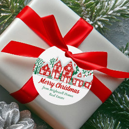 Etiquetas Para Lembrancinhas Customized Real Estate Company Christmas Party