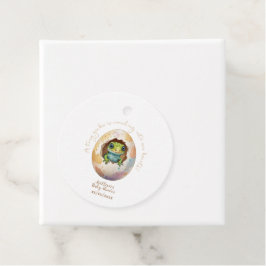 Etiquetas Para Lembrancinhas Cute Kawaii Gecko Lizard Chá de fraldas de Ovo