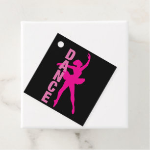 Etiquetas Para Lembrancinhas Dança Ballerina Rosa Quente