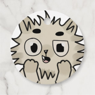 Etiquetas para lembrancinhas de gatinho