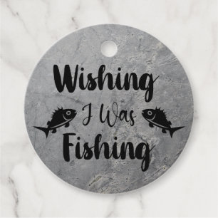 Etiquetas Para Lembrancinhas Desejando que eu estivesse pescando citação engraç