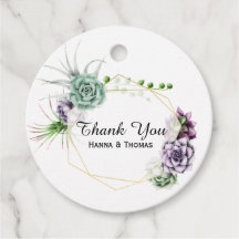 Desert Succulent Wedding