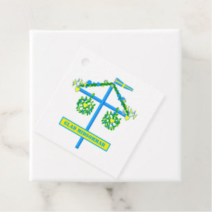 Etiquetas Para Lembrancinhas design escandinavo, midsommar contente