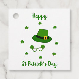 Etiquetas Para Lembrancinhas Dia de São Patrício Feliz e Mínimo