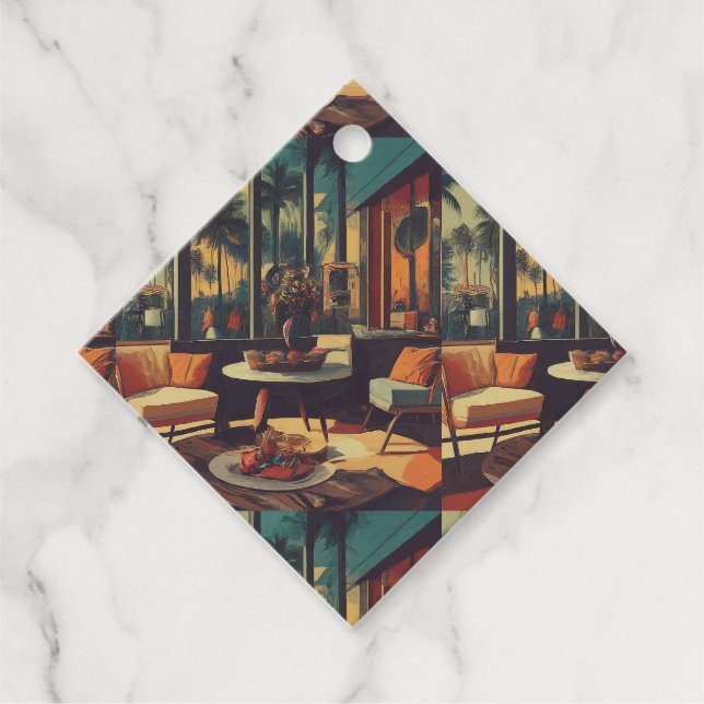 Etiquetas Para Lembrancinhas Diamante Brilhante (Frente)