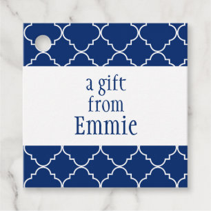 Etiquetas Para Lembrancinhas Dicas personalizadas do Quatrefoil Chic ou Etiquet