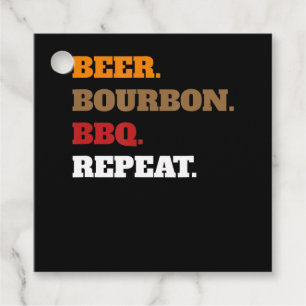 Etiquetas Para Lembrancinhas Diversão do Churrasco Beer Bourbon Repetições H