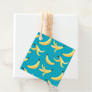 Etiquetas Para Lembrancinhas Dívidas Favoritas de Banana Retro Engraçadas Puns