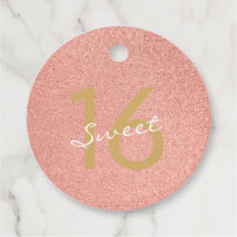 Doce 6 Ouros Dourados, Rosa, manuscrito branco