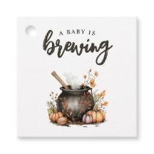 Doce Bebê Está Cozinhando Chá de Bebê de Halloween