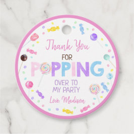 Etiquetas Para Lembrancinhas Doce Compra Aniversário do Lollipop Candy Obrigado