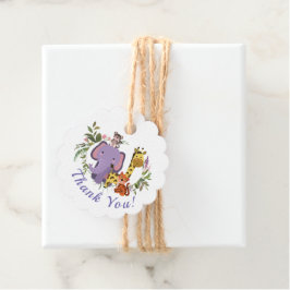 Etiquetas Para Lembrancinhas Doce Selva Safari Chá de fraldas Obrigado