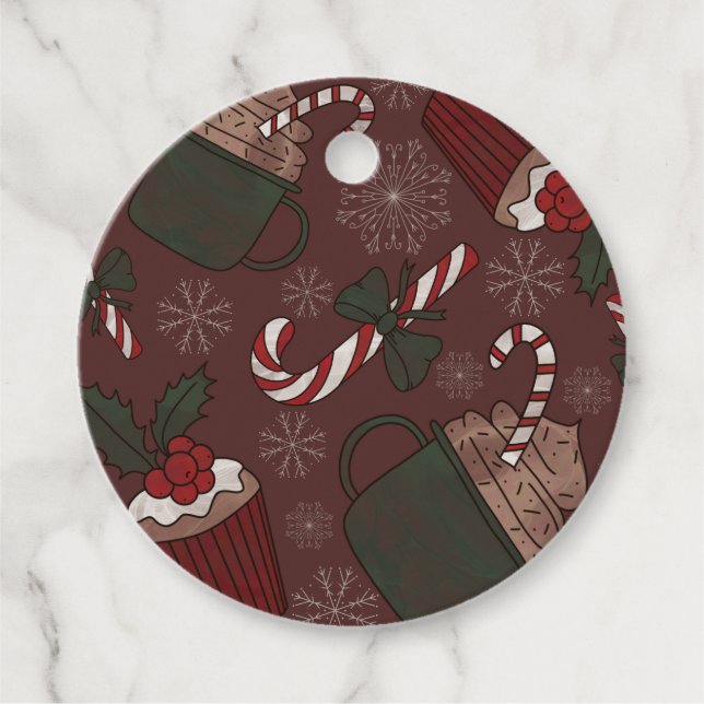 Etiquetas Para Lembrancinhas Doentes de Natal (Frente)