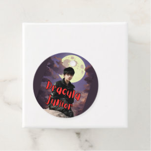 Etiquetas Para Lembrancinhas Dracula Junior Favor Tags