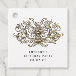 Etiquetas Para Lembrancinhas Dragão Vintage Russo Shimmering