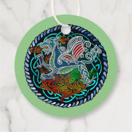 Etiquetas Para Lembrancinhas Dragon celtique