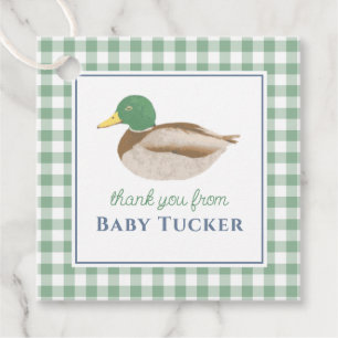 Etiquetas Para Lembrancinhas Duck Baby Boy Obrigado A Sua Carta De Papoilas Gin