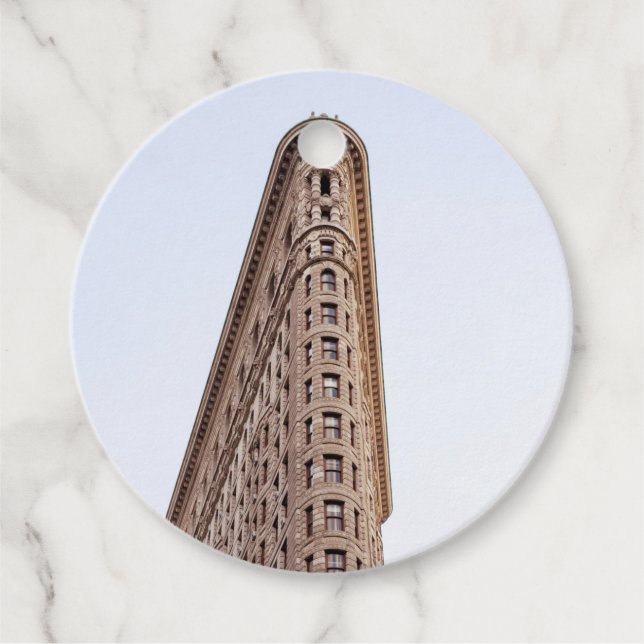 Etiquetas Para Lembrancinhas Edifício flatiron (Frente)
