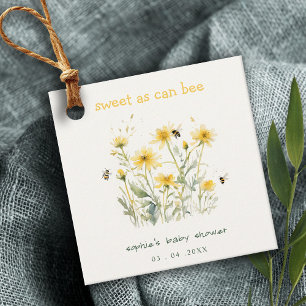 Etiquetas Para Lembrancinhas Edulcoração Amarelo De Flor Selvagem Como Chá de f