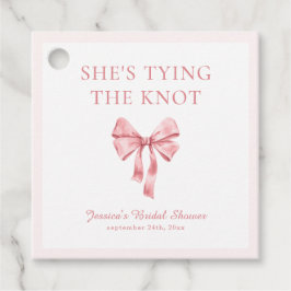 Etiquetas Para Lembrancinhas Ela é Casando de Chá de coquete rosa suave