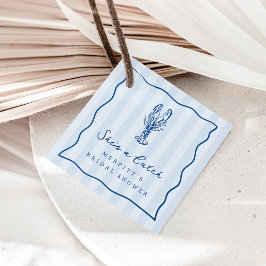 Etiquetas Para Lembrancinhas Ela é um Prêmio | Churrasco de Lagosta para Chá de