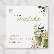 Ela Encontrou Seu Chá de Noiva de Matcha Perfeito