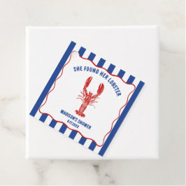 Etiquetas Para Lembrancinhas Ela Encontrou Seu Lanche de Caxemira Bridal Shower