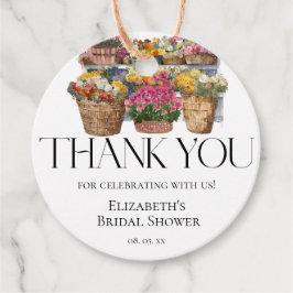 Etiquetas Para Lembrancinhas Ela Está Fora Do Mercado Flores Loja Obrigada