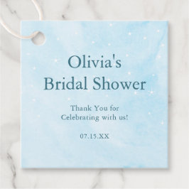 Etiquetas Para Lembrancinhas Ela Está no Céu dos Sonhos Azul Céu de Chuva de Ro