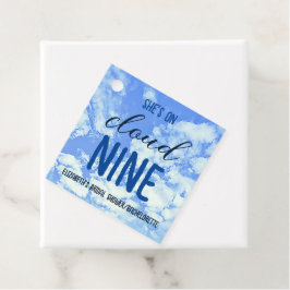 Etiquetas Para Lembrancinhas Ela está no nono céu! Chá de noiva/despedida de so