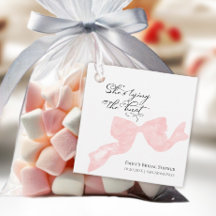 Ela se Casou Laço de Noiva Chá de Casa de Casament