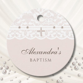 Etiquetas Para Lembrancinhas Elegant Cross Christian Baptism Thank You 