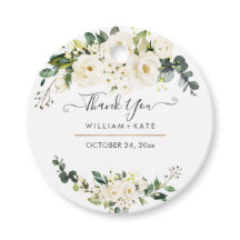 Elegante Alabaster Watercolor Rosa Obrigado