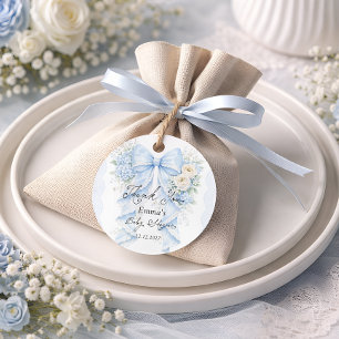 Etiquetas Para Lembrancinhas Elegante Arco Floral Menino Churrasco de Bebê Obri