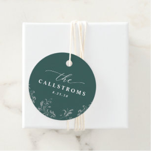 Etiquetas Para Lembrancinhas Elegante Emerald Green Wedding Classy