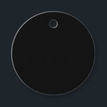 Etiquetas Para Lembrancinhas Elegante Preto Sólido<br><div class="desc">Preto</div>