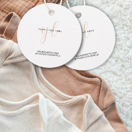 Etiquetas Para Lembrancinhas Embalagem de logotipo para pequenas empresas com m