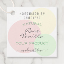 Embalagem de produto para cores de pastel de Model