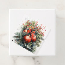 Encantador Mistura de Natal Nome Personalizado