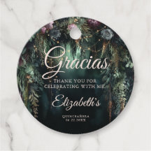 Enchanted Forest Arch Fairy Tale Green Quinceanera