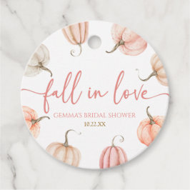 Etiquetas Para Lembrancinhas Encontre o Amor Chuveiro de Noiva Abóbora Rosa