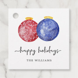 Etiquetas Para Lembrancinhas Enfeites de natal de script de feriados felizes