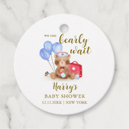 Etiquetas Para Lembrancinhas Enfermeira Bonita Doutor Teddy Bear Balão Chá de f