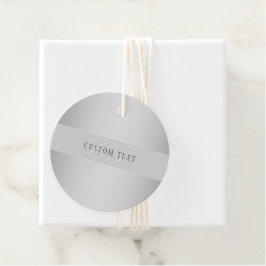 Etiquetas Para Lembrancinhas Escrevendo de Script Monograma Editável Elegante |