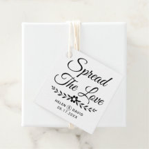 Espalhe a tipografia negra do Love, casamento flor