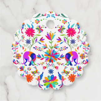 Etiquetas Para Lembrancinhas Espetáculos, coelhos e pássaros Otomi - padrão est